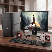 INTEL CORE I5 4TH GEN DESKTOP PC FULL SET | 8GB RAM | 500GB | 17 INCH LED